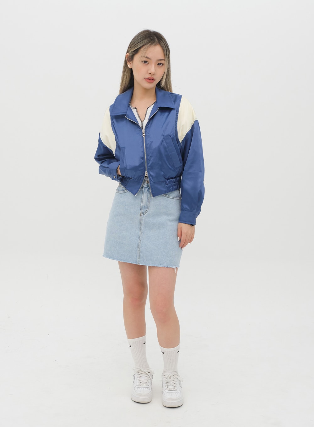 Denim Mini Skirt J28