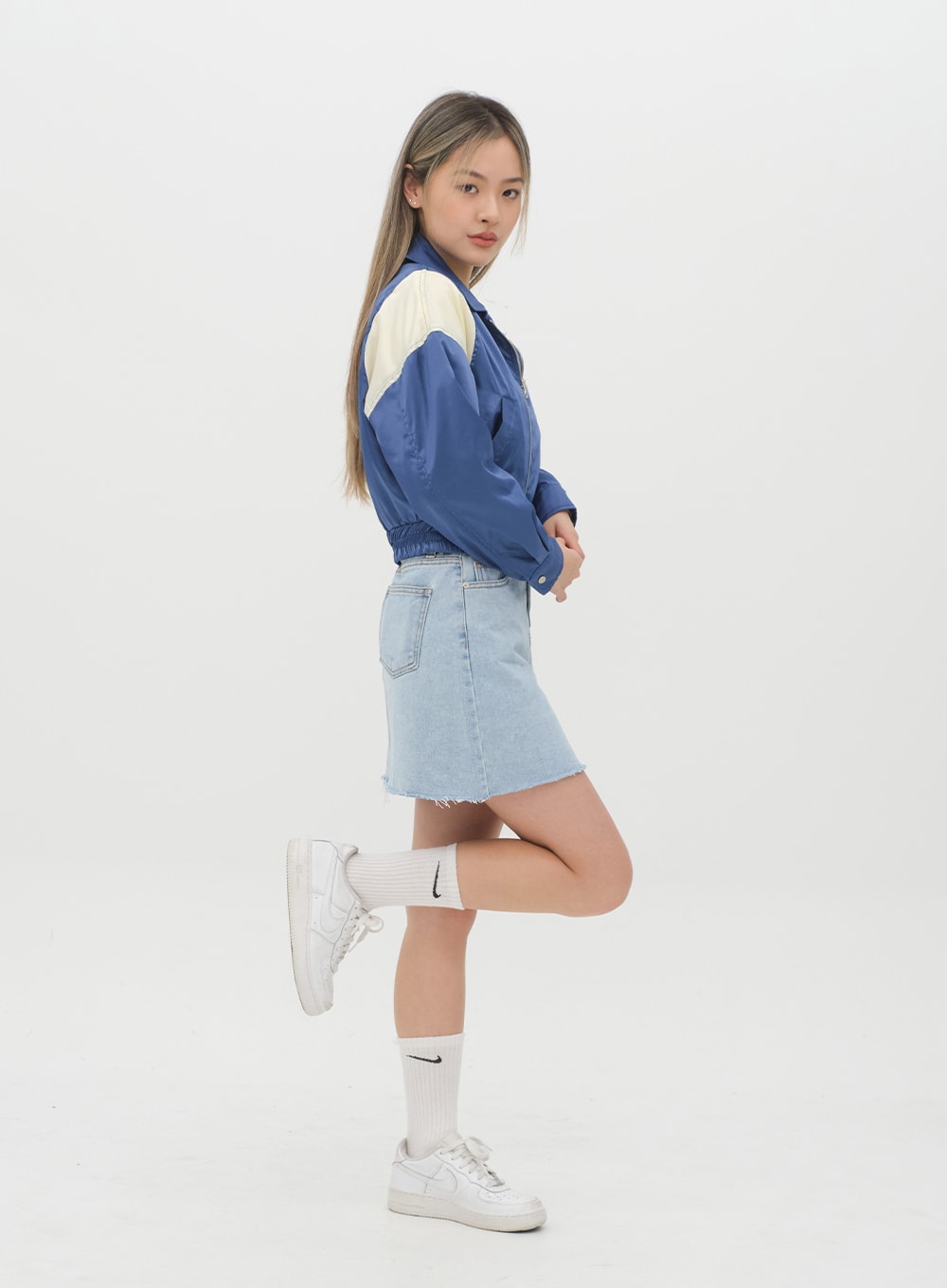 Denim Mini Skirt J28